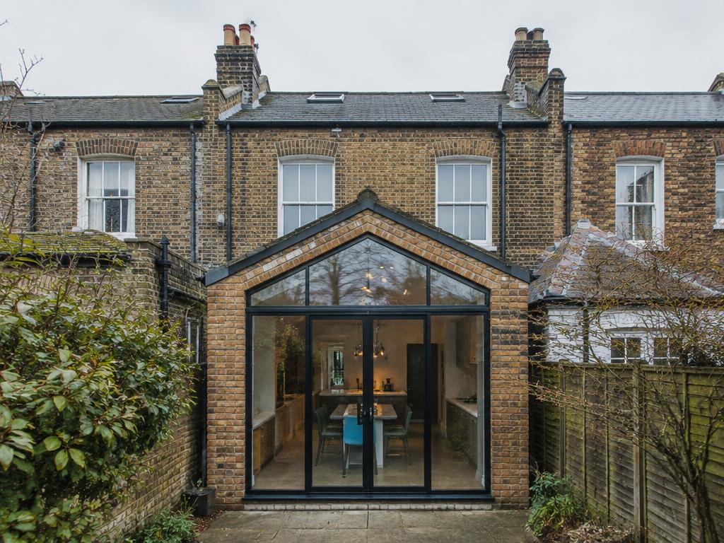 Rear extension to a Victorian London terrace
